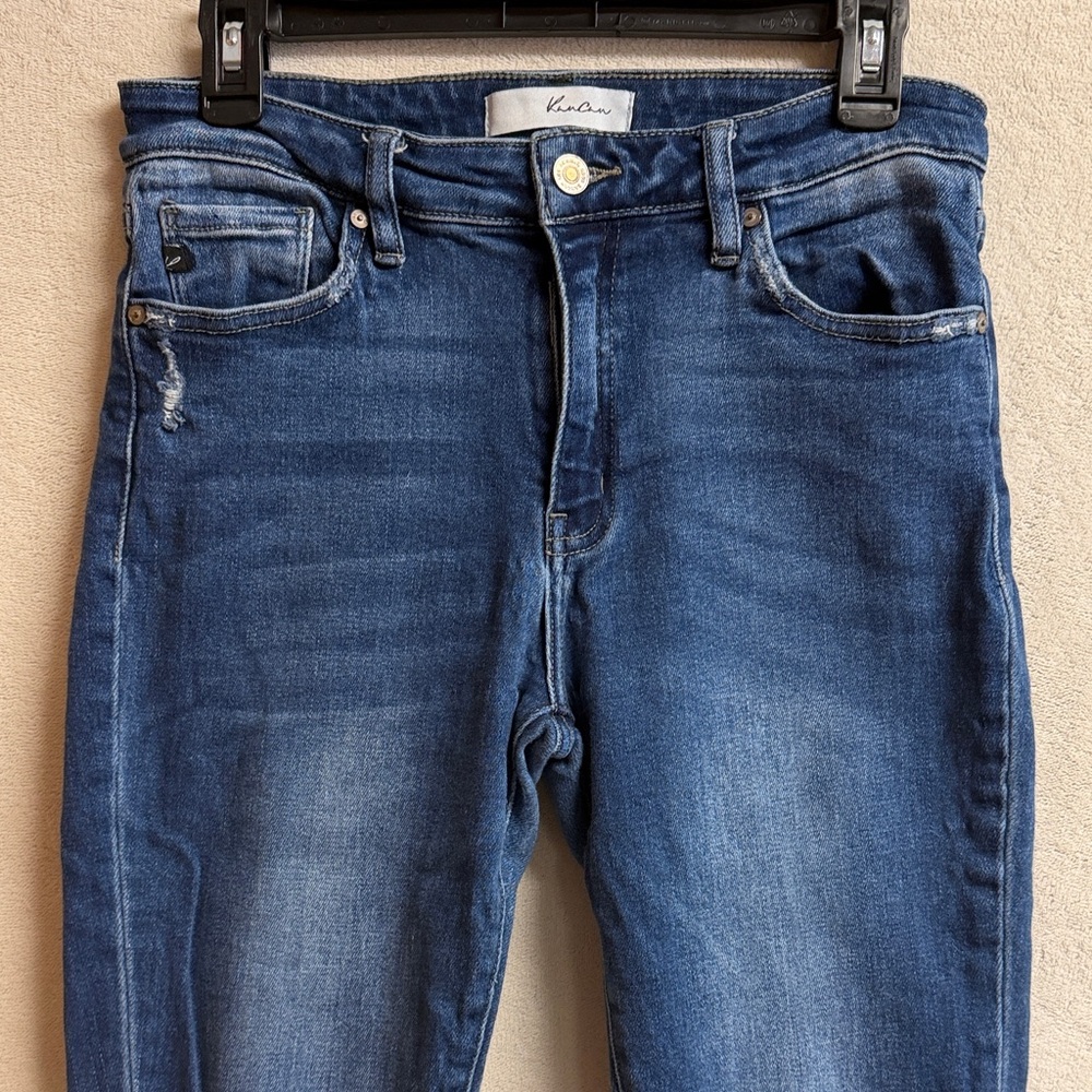 KanCan Slim Fit Skinny Jeans in Medium Blue Wash
